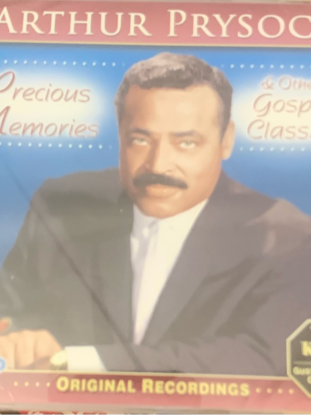 Arthur prysock CD-Precious Memories